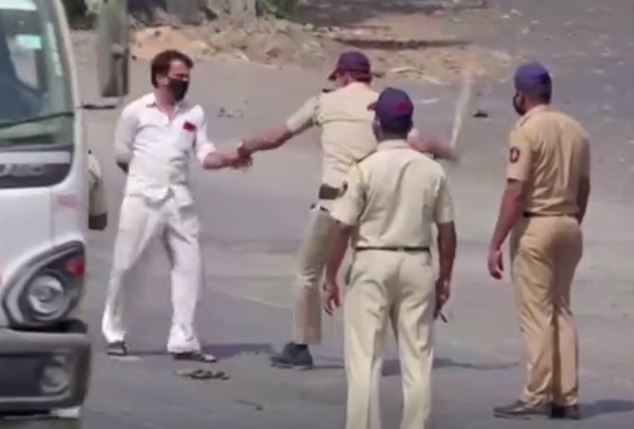 Police In India Are Kicking Tons Of Ass For People Who Venture Out